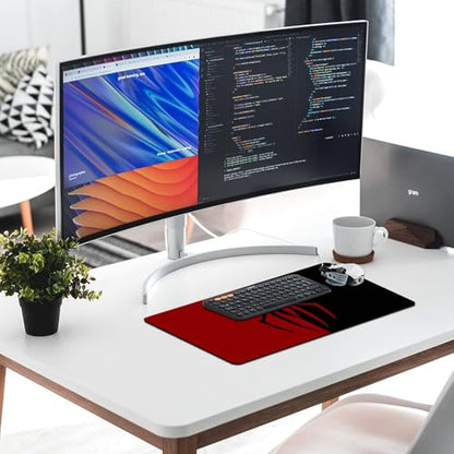 Gaming Mouse Pad, Spider Red Pattern Mouse Pad Large Extended Computer Mouse Mat Keyboard Full Desk Mousepad for Gaming, Office, Home 11.8x31.5Inch - color: style-15, size: 11.8 x31.5-Inch
