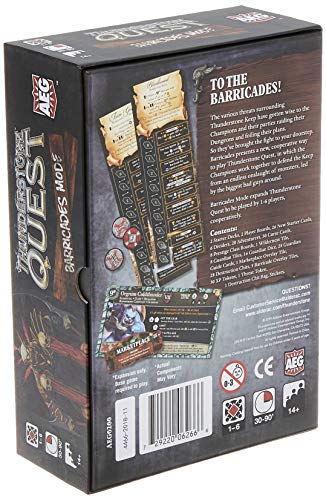AEG Thunderstone Quest Barricades Expansion - Board Game, Card Game, Deckbuilding Fantasy Adventure, Cooperative Play, 2-4 Players, 60-90 mins, Ages 14+, Alderac Entertainment Group