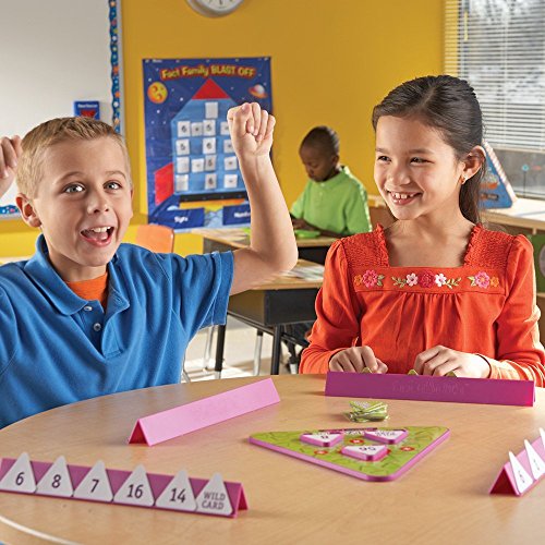 Learning Resources Tri-FACTa Multiplication & Division Game - Math Manipulatives, Kid Montessori Board Games, Classroom Must Haves, STEM Number Cards, Critical Thinking, Back to School, Kids Gifts | Math Manipulatives, Kid Montessori Board Games, Classroo