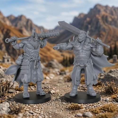 28mm Tabletop RPG Game Minis Figurine Berserker DND Miniature AS1025 | 1:56 scale fantasy Rpg Figure; high-detail tabletop unpainted miniatures for ttrpg and miniature game custom painting.