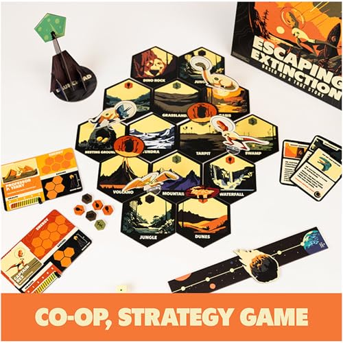 Spin Master Games, SolidRoots Escaping Extinction, Cooperative Strategy Board Game from the Makers of Mind The Gap, for Kids & Family, 1-4 Players, for Ages 12 & Up