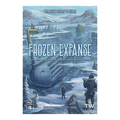 Cartographers: Map Pack 4, Frozen Expanse | Expansion for The Award-Winning Game of Map Drawing | Strategy Flip and Write Fantasy Board Game | Family Game for 1-75 Players by Thunderworks Games - style: Pack 4