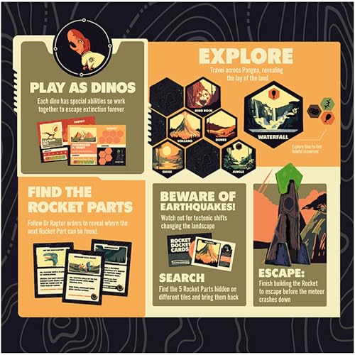 Spin Master Games, SolidRoots Escaping Extinction, Cooperative Strategy Board Game from the Makers of Mind The Gap, for Kids & Family, 1-4 Players, for Ages 12 & Up
