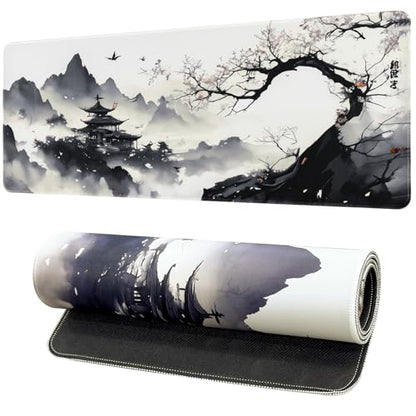 FreeNook Mouse Pad Gaming Mousepad 35.4 x 15.7in for Home Office and School - color: SMSC, size: 35.4L x 15.7W inches