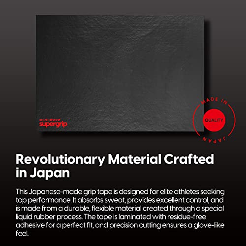 Pulsar Gaming Gears SUPERGRIP Un-Cut DIY Griptape Sweat Absorbing High Performance Universal Anti Slip Mouse Grip Tape Ultra-Thin 0.5mm (0.02in) Size 130 x 90mm (5.1 x 3.5in) - style: Un-Cut