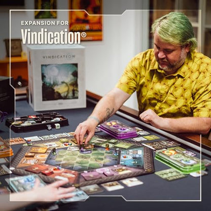 Orange Nebula Vindication Villages & Hamlets Board Game Expansion – Resource Management and Control