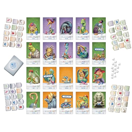 Restoration Games Dinosaur Tea Party Family Guessing Game | Kids Card Game for 3 to 5 Players, 20-30 Min Playtime, Ages 7+