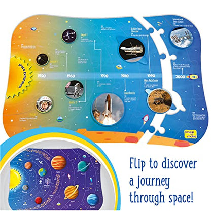 Imagimake Mapology Solar System for Kids | Educational Toys for Kids 5-7 | Space Toys | Puzzles for Boys & Girls Ages 4-8 | 6 Year Old Boy Gifts & Girl Gifts - style: Solar System