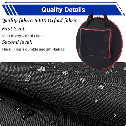 Storage Bag for Dart Boards Set, Dartboard Cover Waterproof Protective Carrying Case for Dartboard, Dart Tips, Shafts, and Other Accessories, Case Only