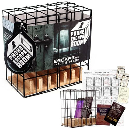 Boxer Gifts Phone Escape Room Game For Kids & Family Games Night – Brainteasers & Puzzles In a Box – Fun Gifts For Teenagers Birthday Or Christmas