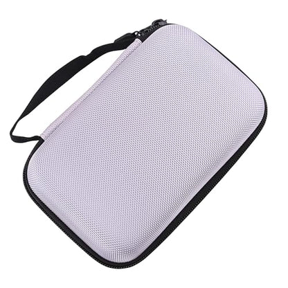 JINMEI Hard EVA Carrying Case Compatible with R36MAX/RG40XX V /RG CubeXX/ RG Cube/ Powkiddy RGB30 4-Inch Handheld Game Console Case (grey) - color: grey