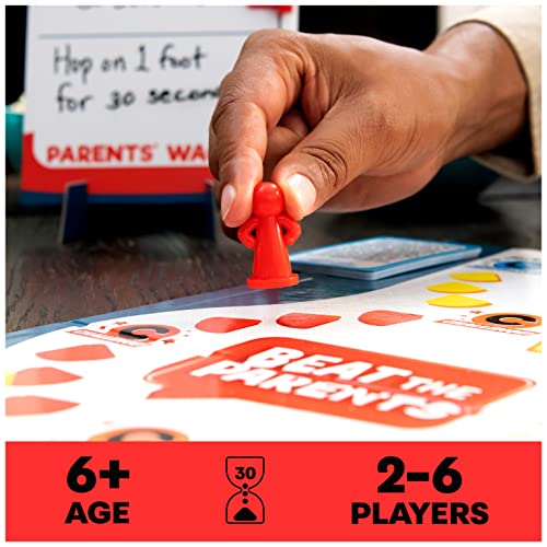 Beat The Parents Classic Family Trivia Game, Kids Vs Parents, with 25 Bonus Cards for Ages 6 and up (Amazon Exclusive) - color: Beat the Parents W/ 25 Bonus Cards - Amazon Exclusive