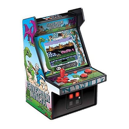 My Arcade Bad Dudes Micro Player - Portable Game, 6.75 Inch Mini Retro Arcade Machine Cabinet - Licensed Collectible - style: Caveman Ninja