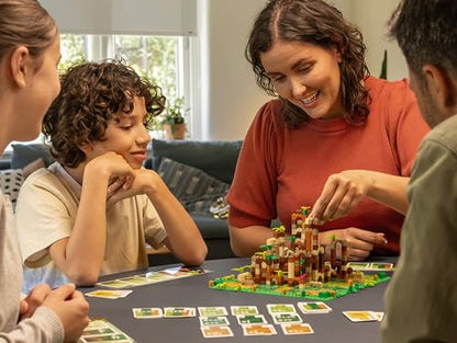 Monkey Palace - LEGO Board Game, Brick Building Strategy Board Game for Kids 8-12, Family Fun for Adults, LEGO Fun Toys for Kids & Families, 2-4 Players Ages 10+, 45 Minute Playtime | For brick fans, stack towers, score with monkeys, Compatible with LEGO