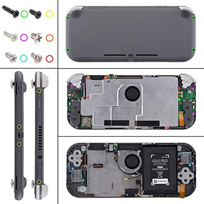 eXtremeRate Cherry Blossoms Pink DIY Replacement Shell for Nintendo Switch Lite, NSL Handheld Controller Housing with Screen Protector, Custom Cover for Nintendo Switch Lite [Console NOT Included] - color: Cherry Blossoms Pink
