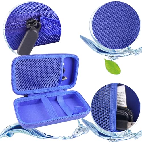 WERJIA Hard Carrying Case Compatible with Retroid Pocket Mini V2/RG405M Retro Handheld Game Console (For RG405M blue) - size: For RG405M blue