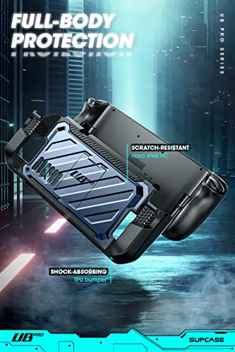 SUPCASE for Steam Deck 2022 Case with Kickstand (Unicorn Beetle Pro), [Military-Grade Protection] [Ergonomic Design] Dockable Integrated Cover Accessories for Steam Deck OLED 2023, Tilt | Built-in Kickstand, Military-Grade Protection, Ergonomic Design, Do