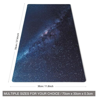 Mouse Pad Gaming XL 27.56” x 11.81”, Galaxy Mouse Pad, Keyboard and Mouse Mat, Computer Desk Pad, Spill-Proof Surface and Anti-Skid Base 70 x 30cm | DOBAOJIA Gaming Mouse Pad, 70 x 30 cm, Office Computer Mat, Anti-Overflow Surface and Non-Slip Base - colo