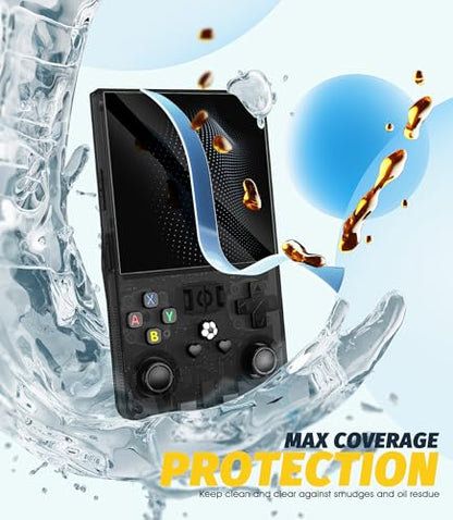 Orzero (6 Pack) Screen Protector Compatible for R36 Max/R36 Max Retro Handheld Game Console, Premium Soft TPU High Definition Anti-Scratch - size: R36 Max/R36 Max Retro