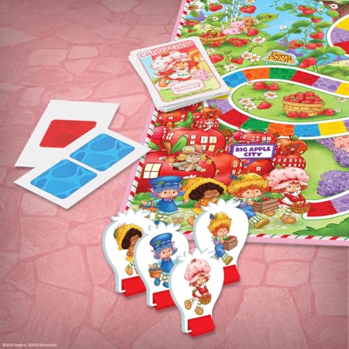 Candy Land: Strawberry Shortcake, Classic Board Game for Kids & Family, Nostalgic Adventure Color Matching Path, Featuring Iconic Characters and Locations, 2-4 Players, Ages 5+, Officially Licensed