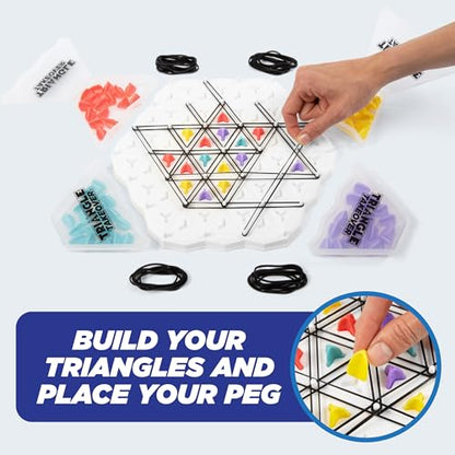 Triangle Takeover By Relatable, Exciting Brain Games for Family Gatherings, A Great Choice for Kids Board Games and Kids Party Games, Appropriate for Players Ages 8 and Up