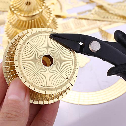 Piececool 3D Metal Model Kits Tools Set, 2Pcs Mini Flat Nose Plier Nipper DIY Tool for 3D Metal Puzzle Model Kit Jigsaw Assembling