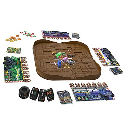 | BIGFOOT: Roll & Smash | Dice and Puzzle Game | Press Your Luck Board Game | 2 to 4 Players | Ages 8+ - style: Base