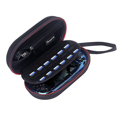 Smatree P100L Carrying Case Compatible for PS Vita 1000, PSV 2000, PS Vita PCH-2000,PSP 3000 with Cover (Console,Accessories and Cover NOT Included) | Compatible for PS Vita 1000,PSV 2000,PS Vita PCH-2000,PSP 3000 with Cover (Console,Accessories and Cover