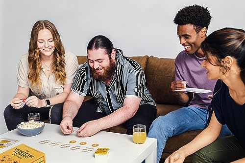 Moose The Worst-Case Scenario Card Game, Family Party Game, Ages 10+ | Rank worst-case scenarios 1-5 to score points, 3-6 players; card game for kids and adults ages 10+ - style: Family Version