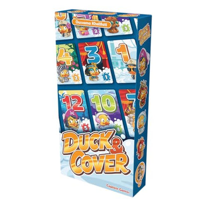 Duck and Cover Party Game | Fun Fast-Paced Card Game for Family Game Night, Hilarious Competitive Game for Kids & Adults, Ages 7+, 2-7 Players, 30 Mins