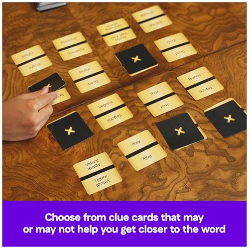 Spin Master Games Hard to Get Party Game | Hilarious Party Game of Funny Clues, Work Together To Find The Secret Word, For 2-10 Players, Ages 14 & Up - style: Hard to Get - Party Game