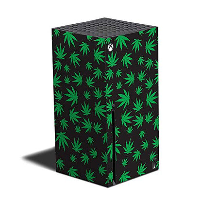 Mighty Skins Skin Compatible with Xbox Series X - Marijuana | Protective, Durable, and Unique Vinyl Decal wrap Cover | Easy to Apply, Remove, and Change Styles | Made in The USA (MIXBSERX-Marijuana) - color: Marijuana