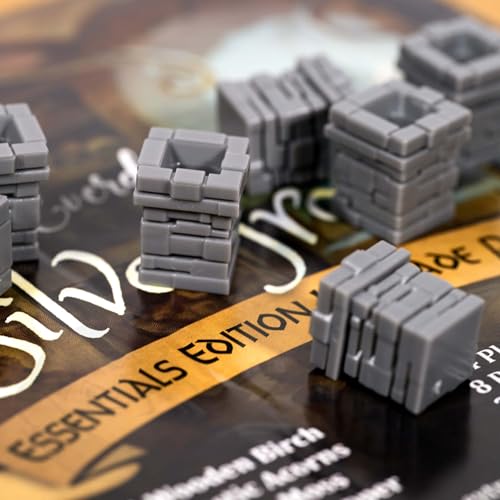 Everdell Silverfrost Essentials Edition Upgrade Pack – Upgraded Resource Tokens & Deluxe Components, Upgrade Kit for Silverfrost Board Game, Essentials Edition Upgrade