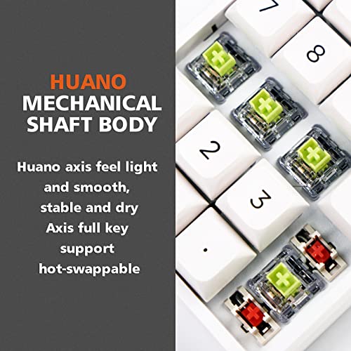 Darmoshark K3 Pro Three Mode 2.4G/BT5.0/USB-C Wireless Bluetooth Mechanical Number Keyboard - 19 Key Mini Portable RGB Backlight Game Keyboard - size: K3PRO