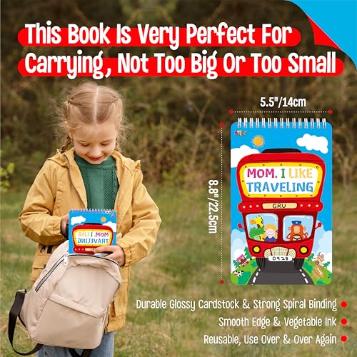 SpriteGru 31 Dry Erase Activities Book, Reusable & Erasable Game Pad, Explore and Find, Maze Matching TIC-TAC-Toe Dot to Dot Educational On the Go Toy and Learning Tool for Road Trip Airplane Travel - style: Comprehensive Games