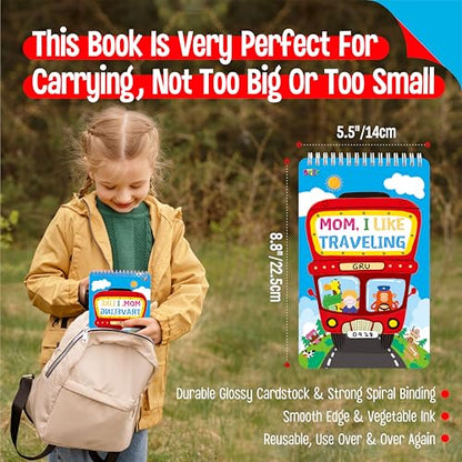 SpriteGru 31 Dry Erase Activities Book, Reusable & Erasable Game Pad, Explore and Find, Maze Matching TIC-TAC-Toe Dot to Dot Educational On the Go Toy and Learning Tool for Road Trip Airplane Travel - style: Comprehensive Games