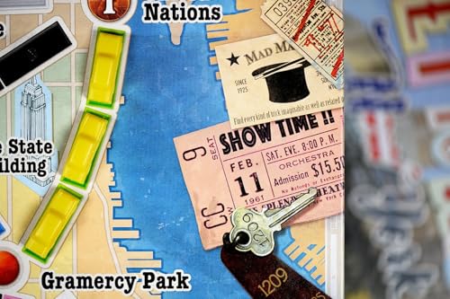 Asmodee Ticket to Ride New York Board Game - Train Route-Building Strategy Game, Fun Family Game for Kids & Adults, Ages 8+, 2-4 Players, 10-15 Minute Playtime
