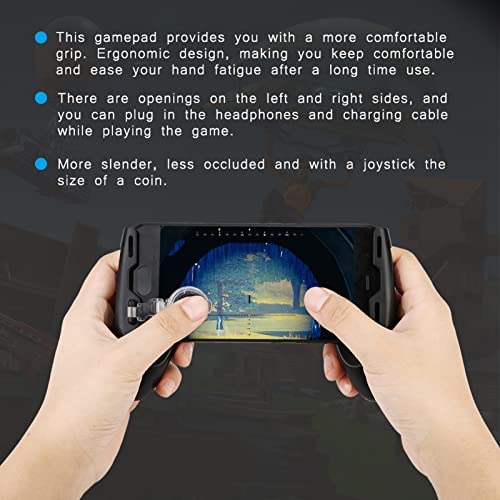 Portable Telescopic Phone Gamepad Holder for Android iOS Mobile Controller Play Game 3 in 1 Universal Gamepad Gaming Handheld with Stand and Kickstand Compatible with Gaming on Smartphone