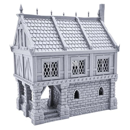 EnderToys Ulvheim Small Merchant House by Terrain4Print, 3D Printed Tabletop RPG Scenery and Wargame Terrain 28mm Miniatures