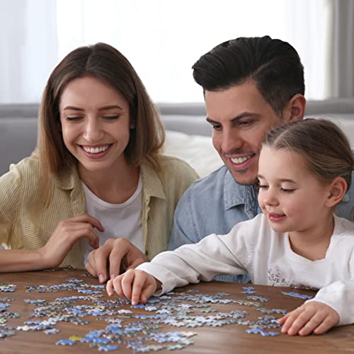 Puzzle for Adults, 1000 Pieces, Painting Lighthouse with Poster, Pieces Fit Perfectly Interlocking Letters on the Back, No Dust, Gift for Elderly Seniors (70 x 50 cm) - color: Lighthouse