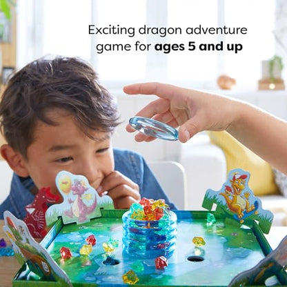 HABA Dragon's Breath Board Game - Award- Winning Board Games for Family Night and Exciting Tabletop Adventures for Dragon Fans Ages 5 and Up