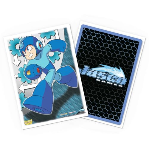 Dragon Shield | Matte Art Sleeves | 100 CT - Smooth & Tough Premium TCG Sleeves | Compatible with Pokemon, One Piece & Magic the Gathering | Mega Man Standard - color: Mega Man Standard