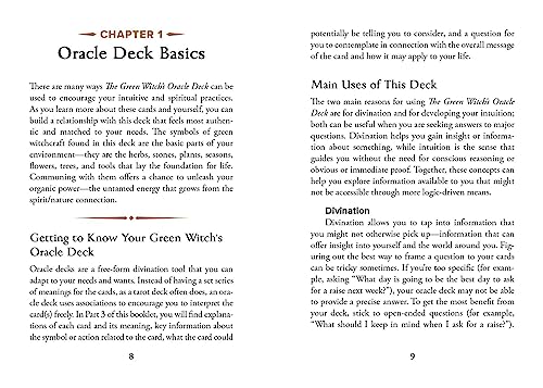 The Green Witch's Oracle Deck: Embrace the Wisdom and Insight of Natural Magic (Green Witch Witchcraft Series)