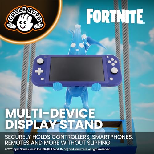 Cableguys Fortnite Polar Peely XL Gaming Device & Tablet Stand - Large Tablet & Cell Phone Holder for Desk, Compatible with iPad and Portable Game Consoles, Desktop Accessories for Gaming Setup