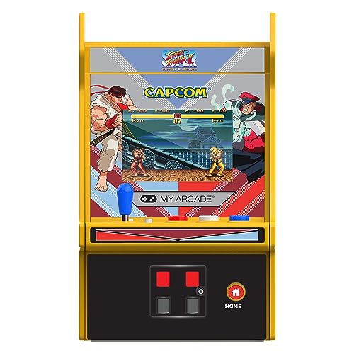 My Arcade Super Street Fighter II Micro Player Pro: Capcom Games, Classic Arcades, 2 Games in 1 - style: Street Fighter