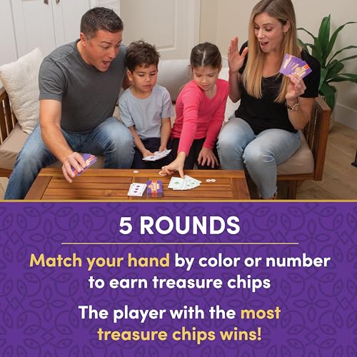 Five Crowns JR Rummy Style Card Game for Kids, Cards for Family Game Night | Family Game Night, Travel Games, Screen-Free, Holiday Game, Playing Cards, Kids Card Game, 5 Year Old - style: Five Crowns JR