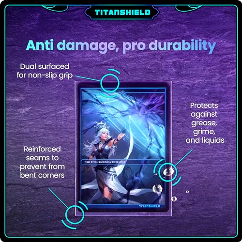 TitanShield Premium Card Sleeves | Compatible with Pokemon, One Piece, Lorcana, Flesh & Blood, & Magic The Gathering MTG | (150 Sleeves - Standard) (1, Clear, Standard | 66x91mm) - color: Clear, size: Standard | 66x91mm