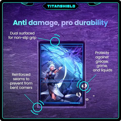 TitanShield Premium Card Sleeves | Compatible with Pokemon, One Piece, Lorcana, Flesh & Blood, & Magic The Gathering MTG | (150 Sleeves - Standard) (1, Clear, Standard | 66x91mm) - color: Clear, size: Standard | 66x91mm