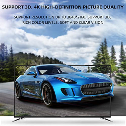 HDMI Splitter 1 in 12 Out, 4K@30Hz Powered Video Split Duplicator/Distributor Duplicate/Mirror Screen, 3D 4K for Watching Sports Matches, Exhibitions, TV Stores - size: HDMI 1x12