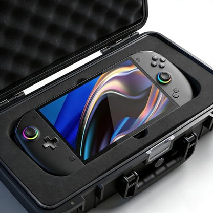 Carrying Case Waterproof Bag for OneXPlayer OneXfly Apex Gaming Handheld PC,Hard Shell Cover Protective Storage Bag Travel Case for OneXPlayer Apex Portable Console Battery,Accessories